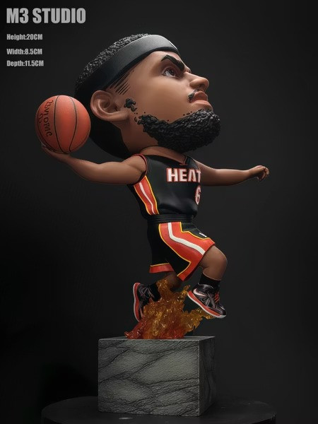 【預購】M3 Q版熱火詹姆斯 NBA Q版 運動明星 (雙色版) M3 Q版熱火詹姆斯 NBA Q版 運動明星 (雙色版)