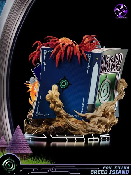 【預購】赤蠍Scorpion 小傑 & 奇犽 貪婪之島篇 收藏級場景雕像 全職獵人Hunter x Hunter 赤蠍Scorpion 小傑 & 奇犽 貪婪之島篇 收藏級場景雕像 全職獵人Hunter x Hunter