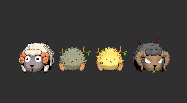 【預購】YMG 神木村綿羊＆萊西 楓之谷冒險島 YMG 神木村綿羊＆萊西 楓之谷冒險島