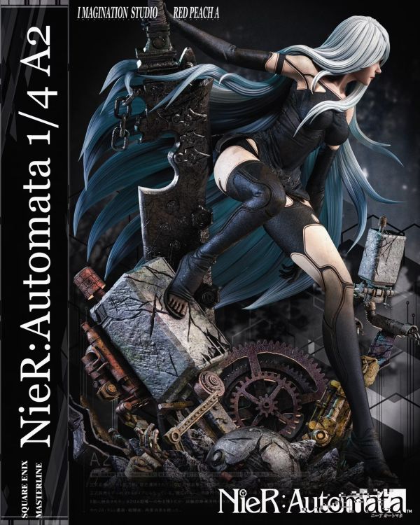 【預購】Imagination(YY) + Red Peach 1/4 A2 尼爾機械紀元 (雙版本) Imagination(YY) + Red Peach 1/4 A2 尼爾機械紀元 (雙版本)
