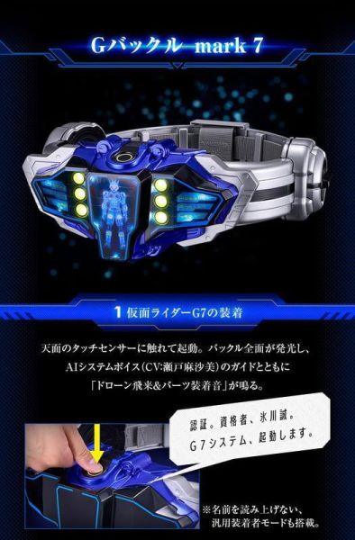 【2026/12月預購】假面騎士顎門 CSM G3&G7變身腰帶(PB商店) 假面騎士顎門 CSM G3&G7變身腰帶(PB商店)