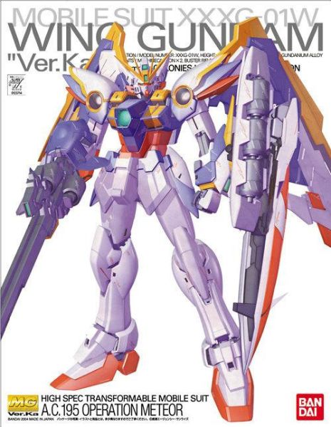 【現貨】MG 1/100 W 飛翼鋼彈(Ver.ka) MG 1/100 W 飛翼鋼彈(Ver.ka)