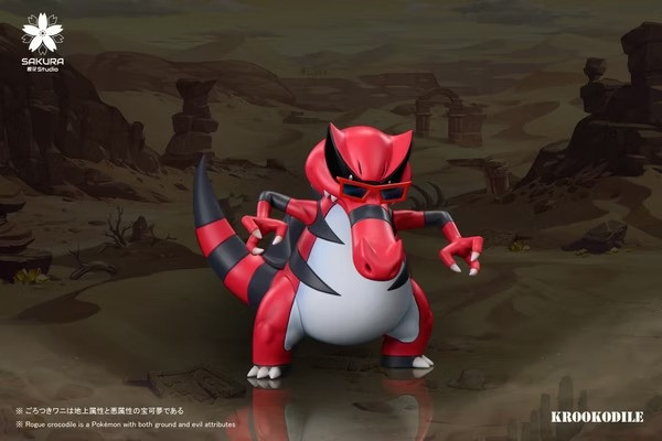 【預購】櫻花 1/10 流氓鱷 寶可夢神奇寶貝 櫻花 1/10 流氓鱷 寶可夢神奇寶貝