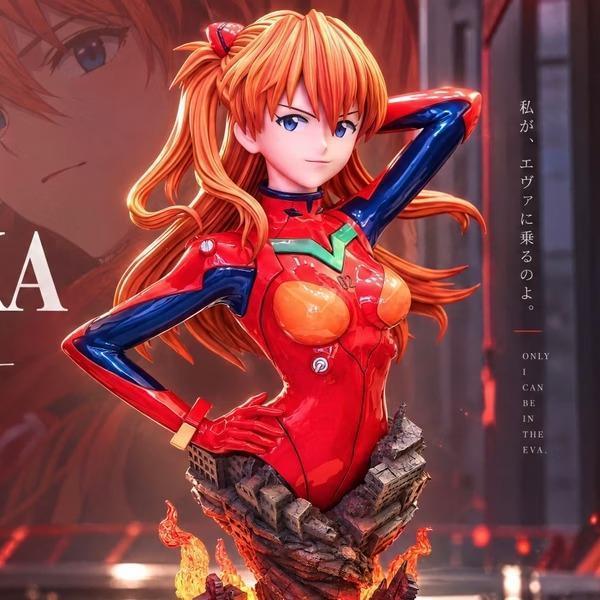 【預購】璃月 烈焰殘墟 明日香 半身胸像 EVA新世紀福音戰士 璃月 烈焰殘墟 明日香 半身胸像 EVA新世紀福音戰士