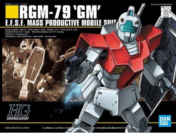 【現貨】 HGUC #020 1/144 RGM-79G吉姆 HGUC #020 1/144 RGM-79G吉姆