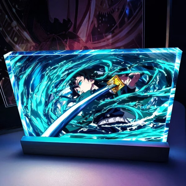 【預購】阿喵畫社《風之呼吸&霞之呼吸》發光卡磚 鬼滅之刃 阿喵畫社《風之呼吸&霞之呼吸》發光卡磚 鬼滅之刃