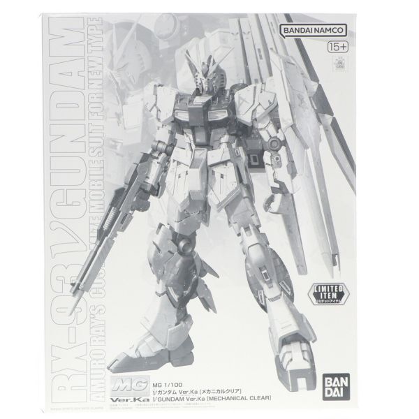 【現貨】限定 BANDAI MG 1/100 RX-93 NU鋼彈 牛鋼 Ver.Ka 透明(限定) BANDAI MG 1/100 RX-93 NU鋼彈 牛鋼 Ver.Ka 透明(限定)