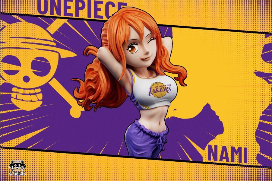【預購】YZ WCF 紫金娜美 航海王聯名NBA洛杉磯湖人隊第四彈 YZ WCF 紫金娜美 航海王聯名NBA洛杉磯湖人隊第四彈