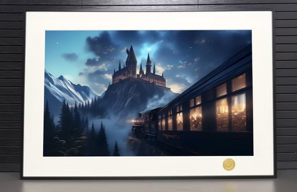 【預購】H2《出發霍格沃茨》裝飾畫 哈利波特 H2《出發霍格沃茨》裝飾畫 哈利波特