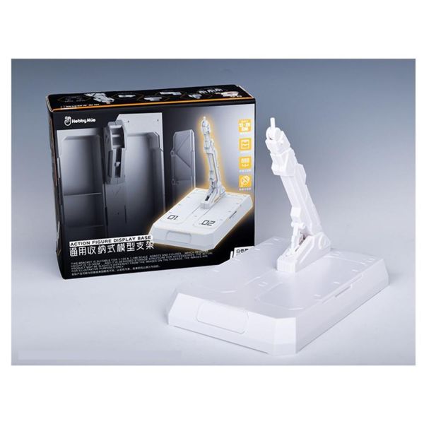 【2026/04月預購】喵匠通用收纳式模型支架底座  适配多种模型鋼彈摆放地台 白色 喵匠通用收纳式模型支架底座  适配多种模型鋼彈摆放地台 白色