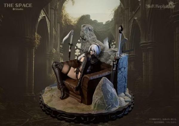 【預購】The Space 1/6 坐姿2B 尼爾：機械紀元 The Space 1/6 坐姿2B 尼爾：機械紀元