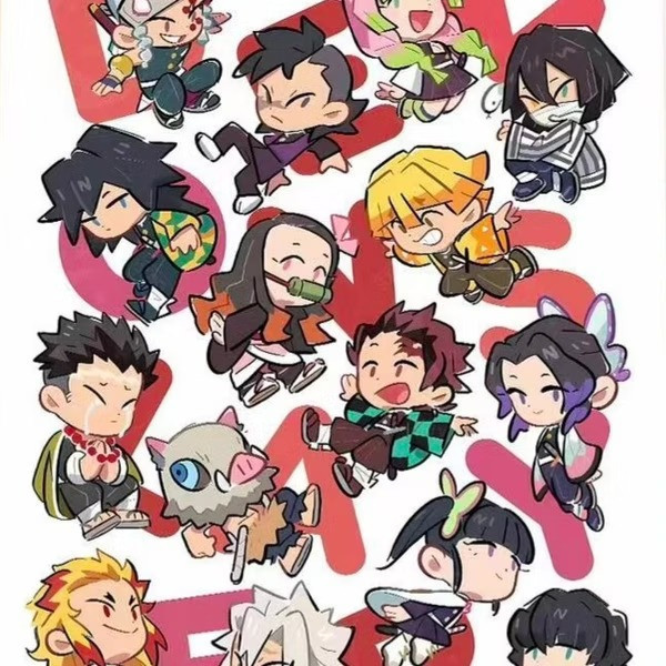 【預購】星空《Q版鬼滅》裝飾畫 鬼滅之刃 星空《Q版鬼滅》裝飾畫 鬼滅之刃