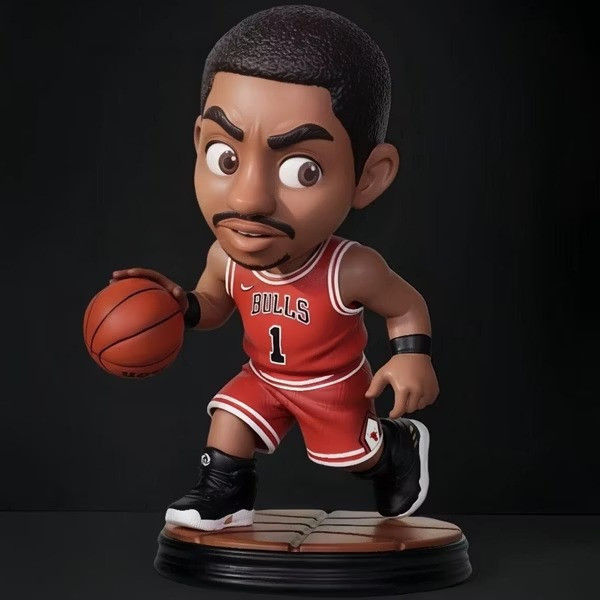 【預購】M3 Q版 公牛羅斯 飆風玫瑰 NBA M3 Q版 公牛羅斯 飆風玫瑰 NBA