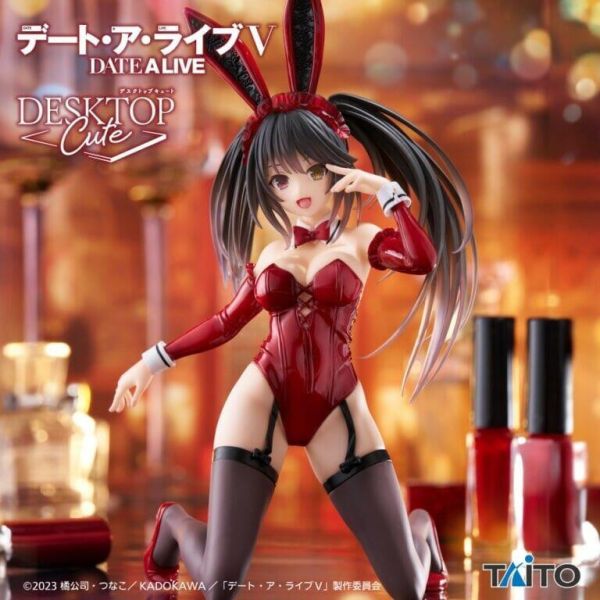 【現貨】*約會大作戰V Desktop Cute公仔 時崎狂三 兔女郎ver. 約會大作戰V Desktop Cute公仔 時崎狂三 兔女郎ver.