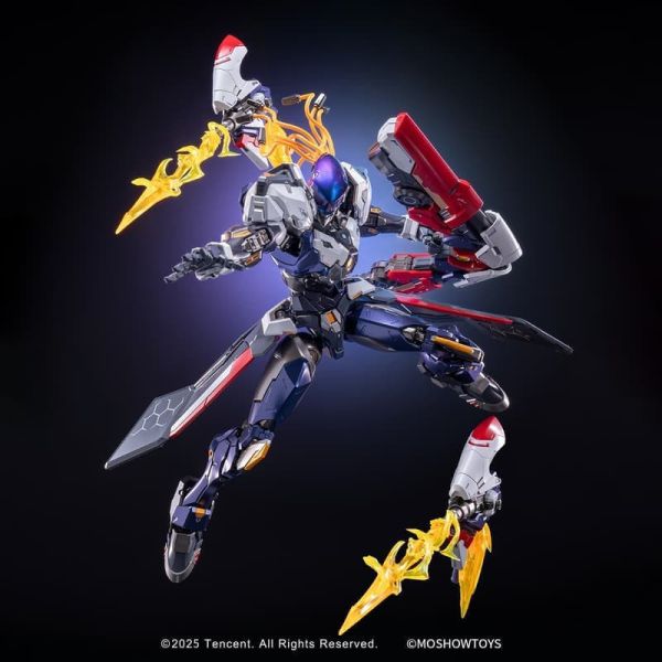 【2025/12月預購】MOSHOW 卓越級 后羿 無盡星芒款 機甲完成品 藏道模型 CD-15 神罡道 孔雀明王 合金機甲完成品