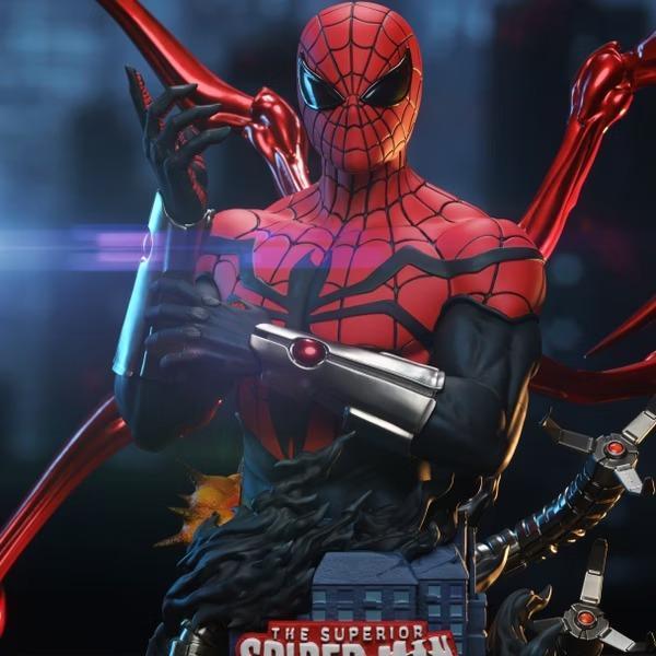 【預購】27獄 究極蜘蛛俠 章柏克 蜘蛛俠半身像第三彈 漫威Marvel 27獄 究極蜘蛛俠 章柏克 蜘蛛俠半身像第三彈 漫威Marvel