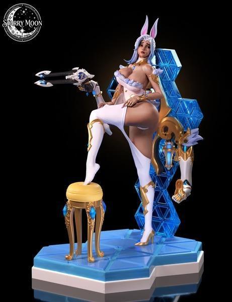 【預購】星月工坊 1/4 金馭 商界名兔 守望先鋒 鬥陣特攻(雙版本) 星月工坊 1/4 金馭 商界名兔 守望先鋒 鬥陣特攻(雙版本)