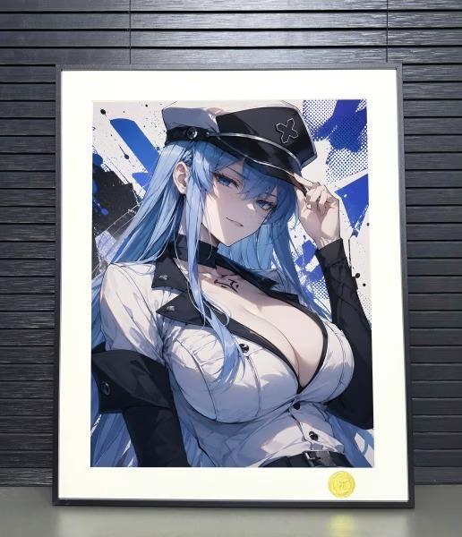 【預購】H2《艾斯德斯》裝飾畫 斬！赤紅之瞳 H2《艾斯德斯》裝飾畫 斬！赤紅之瞳