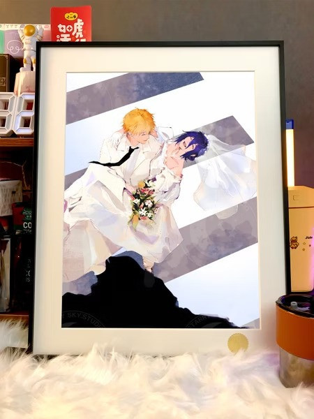 【預購】星空《花嫁蕾塞》花嫁蕾塞 電鋸人reze鏈鋸人蕾塞篇Chainsaw Man電次瑪奇瑪帕瓦動畫裝飾畫 星空《花嫁蕾塞》花嫁蕾塞 電鋸人reze鏈鋸人蕾塞篇Chainsaw Man電次瑪奇瑪帕瓦動畫裝飾畫