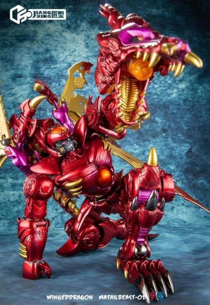 【2026/10月預購】匠型JX-MB-01 赤鱗應龍 紅龍 密卡登 野獸戰爭 火龍王  MataiBeast-01 匠型JX-MB-01 赤鱗應龍 紅龍 密卡登 野獸戰爭 火龍王  MataiBeast-01