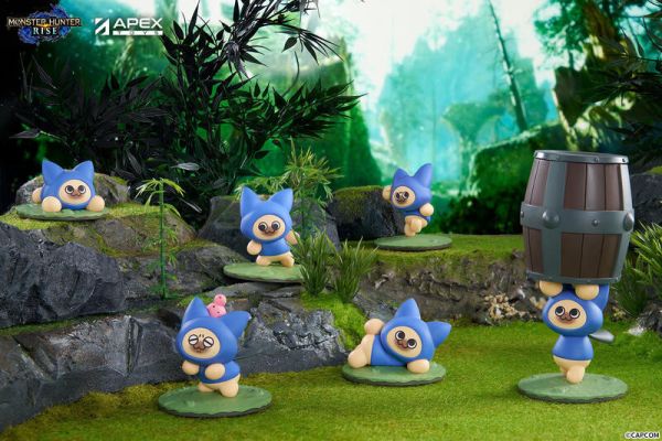 【2025/09月預購】日版 盒玩 魔物獵人 Monster Hunter Rise 艾露貓 貓系列 盒玩 魔物獵人 Monster Hunter Rise 艾露貓 貓系列