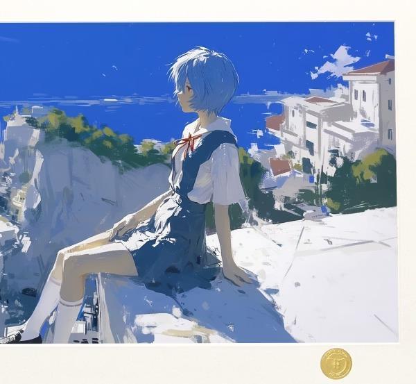 【預購】H2《蔚藍綾波零》裝飾畫 EVA新世紀福音戰士 H2《蔚藍綾波零》裝飾畫 EVA新世紀福音戰士