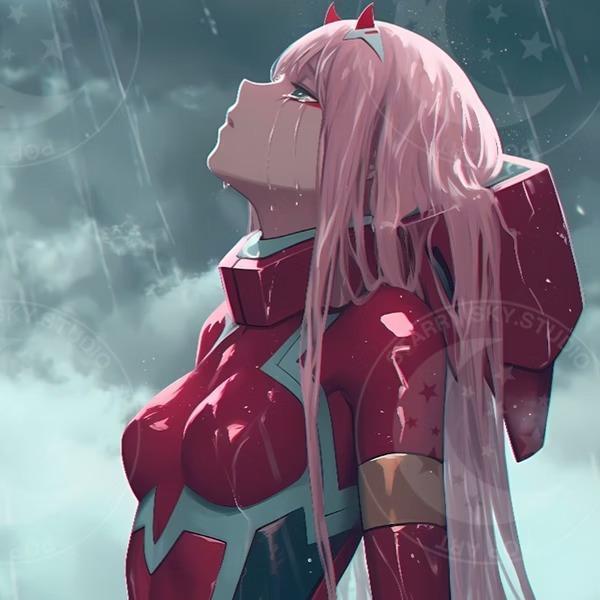 【預購】星空《雨之零二》裝飾畫 DARLING in the FRANXX國家隊 星空《雨之零二》裝飾畫 DARLING in the FRANXX國家隊