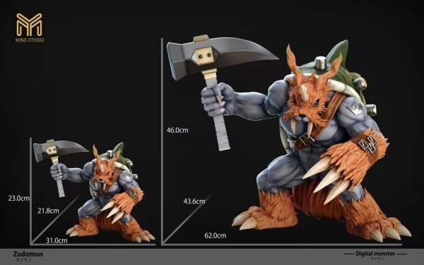 【預購】MINE 祖頓獸 數碼寶貝 完全體第六彈 (雙比例) MINE 祖頓獸 數碼寶貝 完全體第六彈 (雙比例)