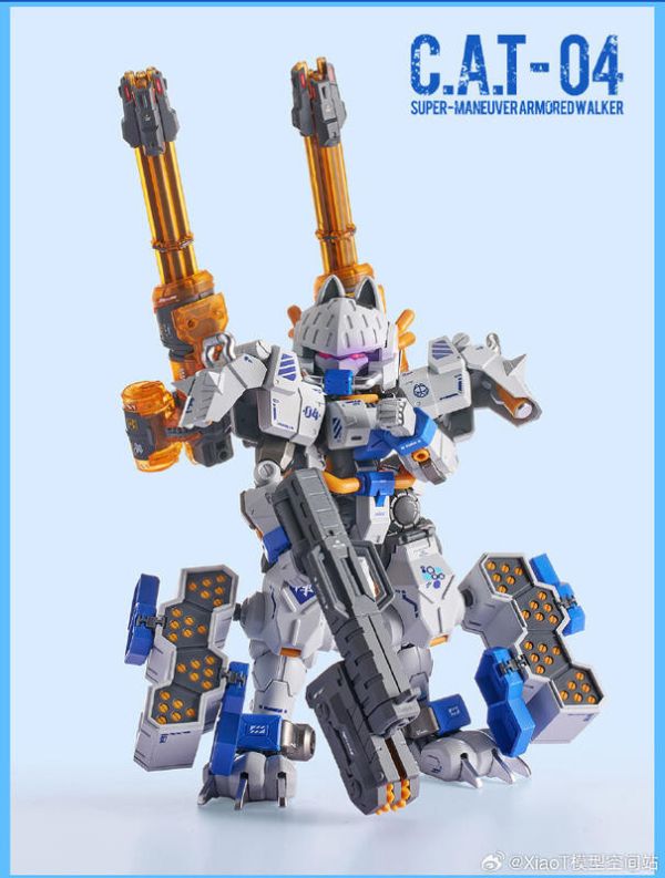 【現貨】鐵嘯 IRON ROAR 1/60 C.A.T-04 陣 重裝型機甲 喵匠特別聯名火神炮款 鐵嘯 IRON ROAR 1/60 C.A.T-04 陣 重裝型機甲 喵匠特別聯名火神炮款