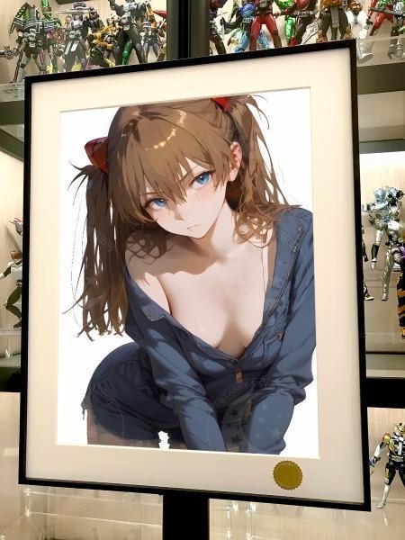 【預購】星空《藍衣明日香》裝飾畫 EVA新世紀福音戰士 星空《藍衣明日香》裝飾畫 EVA新世紀福音戰士