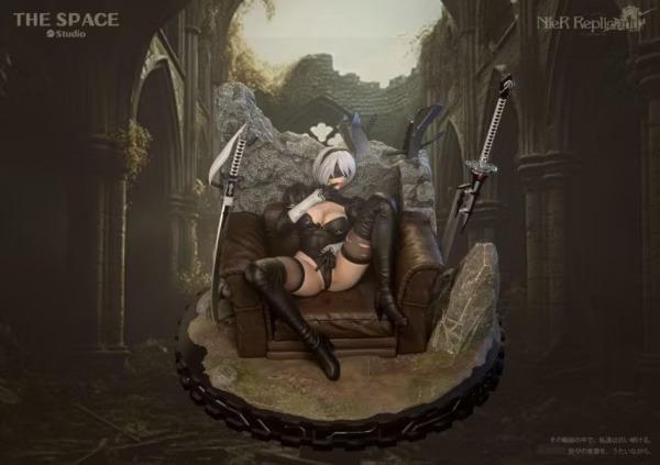 【預購】The Space 1/6 坐姿2B 尼爾：機械紀元 The Space 1/6 坐姿2B 尼爾：機械紀元