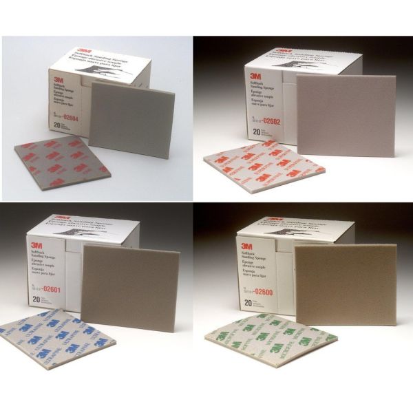【現貨】3M™ 研磨海綿砂塊  2600-2604 3M™ 研磨海綿砂塊  2600-2604
