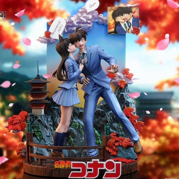 【預購】真相 1/6 世紀之吻 新一&小蘭 這一吻就是我的回答! 情侶系列第一彈 名偵探柯南 真相 1/6 世紀之吻 新一&小蘭 這一吻就是我的回答! 情侶系列第一彈 名偵探柯南