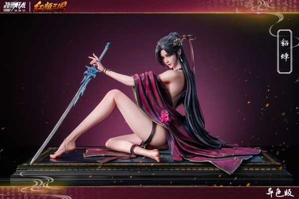 【預購】JOMATAL集模堂 1/4 三國紅顏系列第一彈貂蟬雕像(雙版本) JOMATAL集模堂 1/4 三國紅顏系列第一彈貂蟬雕像(雙版本)