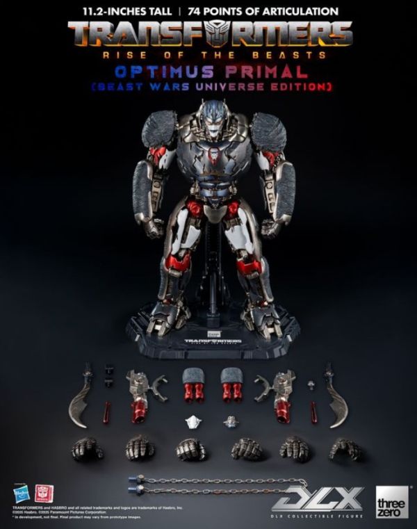 【2026/06月預購】DLX 變形金剛：萬獸崛起 金剛王 (特種變形勇士版) 28.5cm DLX 變形金剛：萬獸崛起 金剛王 (特種變形勇士版) 28.5cm