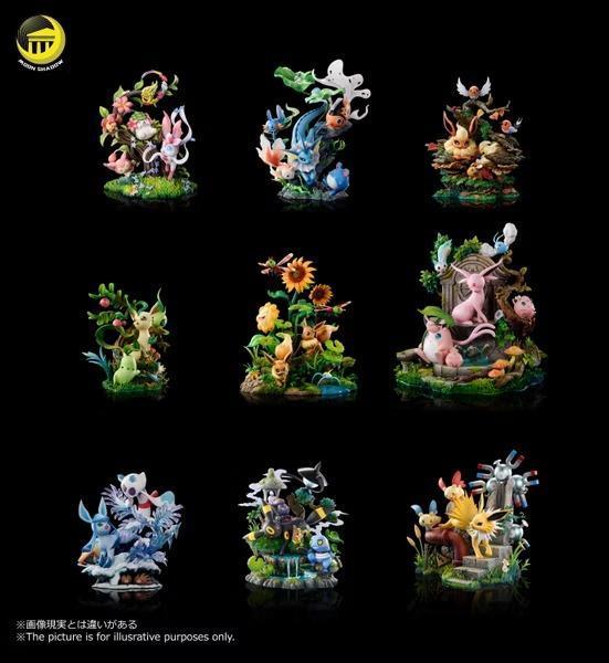 【預購】月影殿 雷伊布自然場景 神奇寶貝寶可夢 伊布系列第九彈 月影殿 雷伊布自然場景 神奇寶貝寶可夢 伊布系列第九彈