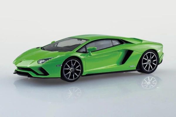 【現貨】1/32 Snap Kit 12-D 藍寶堅尼Aventador S 珍珠綠 1/32 Snap Kit 12-D 藍寶堅尼Aventador S 珍珠綠