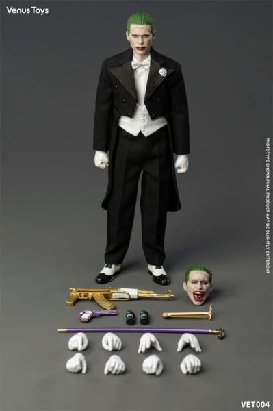 【2027/03月預購】 VenusToys VET004 裂笑收割者 小丑 自殺突擊隊 1/12可動 VenusToys VET004 裂笑收割者 小丑 自殺突擊隊 1/12可動