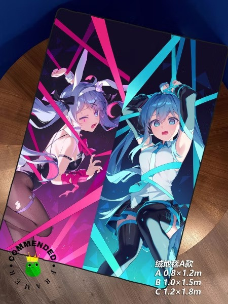 【預購】皇呱《初音未來兔子洞 捆綁》裝飾畫 初音未來 皇呱《初音未來兔子洞 捆綁》裝飾畫 初音未來