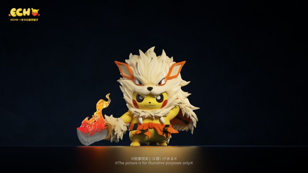 【預購】ECHO 風速狗浪人變裝皮卡丘 寶可夢神奇寶貝 (雙配色) ECHO 風速狗浪人變裝皮卡丘 寶可夢神奇寶貝 (雙配色)