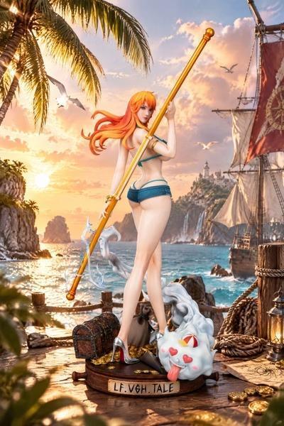 【預購】Restart重啟 1/6 愛財少女娜美 航海王私定款 (多版本) Restart重啟 1/6 愛財少女娜美 航海王私定款 (多版本)