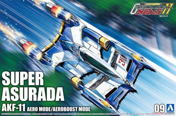 【現貨】AOSHIMA 1/24 閃電霹靂車 #09超級阿斯拉AKF-11 氣流/超級加速 AOSHIMA 1/24 閃電霹靂車 #09超級阿斯拉AKF-11 氣流/超級加速