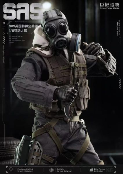 【2026/12月預購】巨匠造物 Velen Forge Work SAS英國特種空勤 1/6 可動人偶 巨匠造物 Velen Forge Work SAS英國特種空勤 1/6 可動人偶