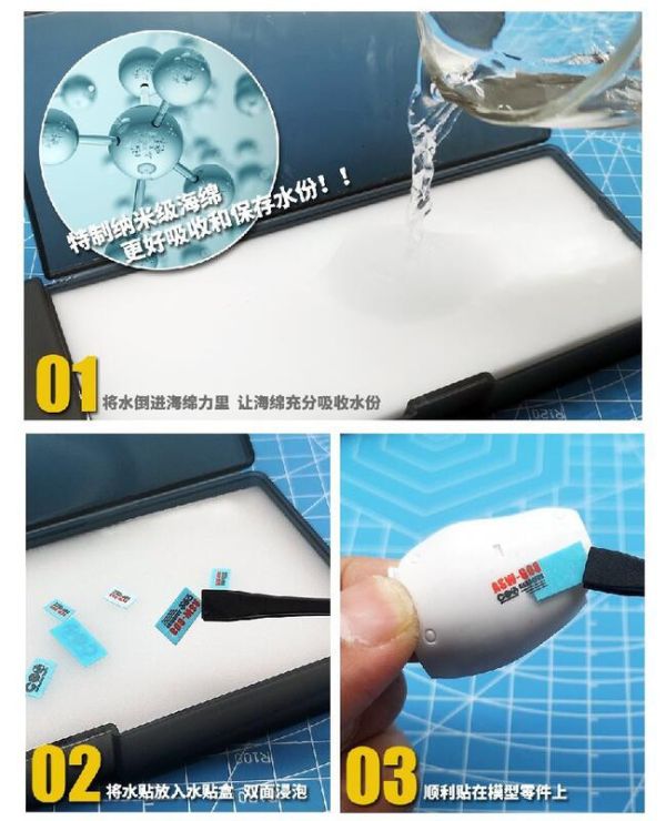 【現貨】MS068 模型水貼盒 高效貼工具盒 水貼鑷子 水貼盒 MS068 模型水貼盒 高效貼工具盒 水貼鑷子 水貼盒