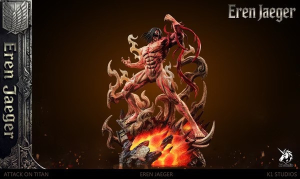 【預購】K1 1/6 咆哮艾倫 進擊的巨人 K1 1/6 咆哮艾倫 進擊的巨人