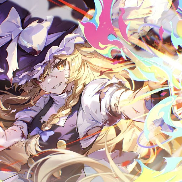 【預購】H2《霧雨魔理沙》裝飾畫 東方project H2《霧雨魔理沙》裝飾畫 東方project