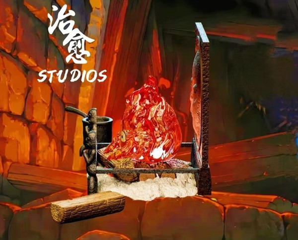 【預購】治癒 心臟的火苗·卡西法 宮崎駿吉卜力霍爾的移動城堡 治癒 心臟的火苗·卡西法 宮崎駿吉卜力霍爾的移動城堡