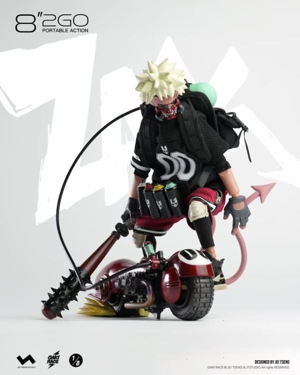 【2027/03月預購】JTSTUDIO 8”2GO GAKIRACE- ZAIKI 可動 塗裝完成品.【DX 豪華版】 JTSTUDIO 8”2GO GAKIRACE- ZAIKI 可動 塗裝完成品.【DX 豪華版】