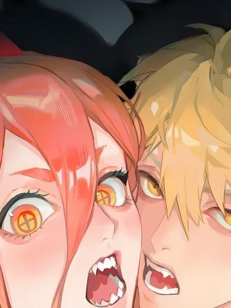 【預購】星空《帕瓦&電次》裝飾畫 鏈鋸人 星空《帕瓦&電次》裝飾畫 鏈鋸人