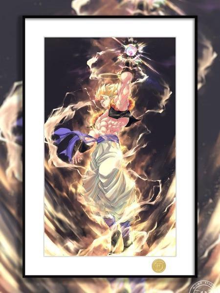 【預購】H2《地獄悟吉塔》裝飾畫 七龍珠 H2《地獄悟吉塔》裝飾畫 七龍珠